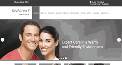 Desktop Screenshot of dentist-of-riverdale.com